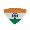 Collier bandana chien drapeau Inde