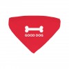 Collier bandana chien good dog rouge