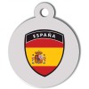 Médaille chien blason Espagne