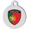 Médaille chien blason Portugal