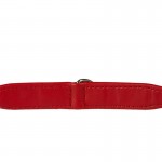 collier cuir rouge