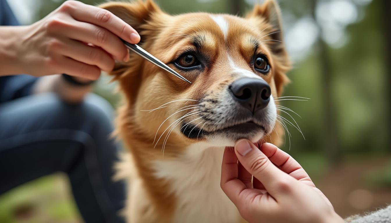 découvrez notre guide complet pour enlever efficacement une tique à votre chien, avec des méthodes sûres et des conseils pratiques pour protéger sa santé.