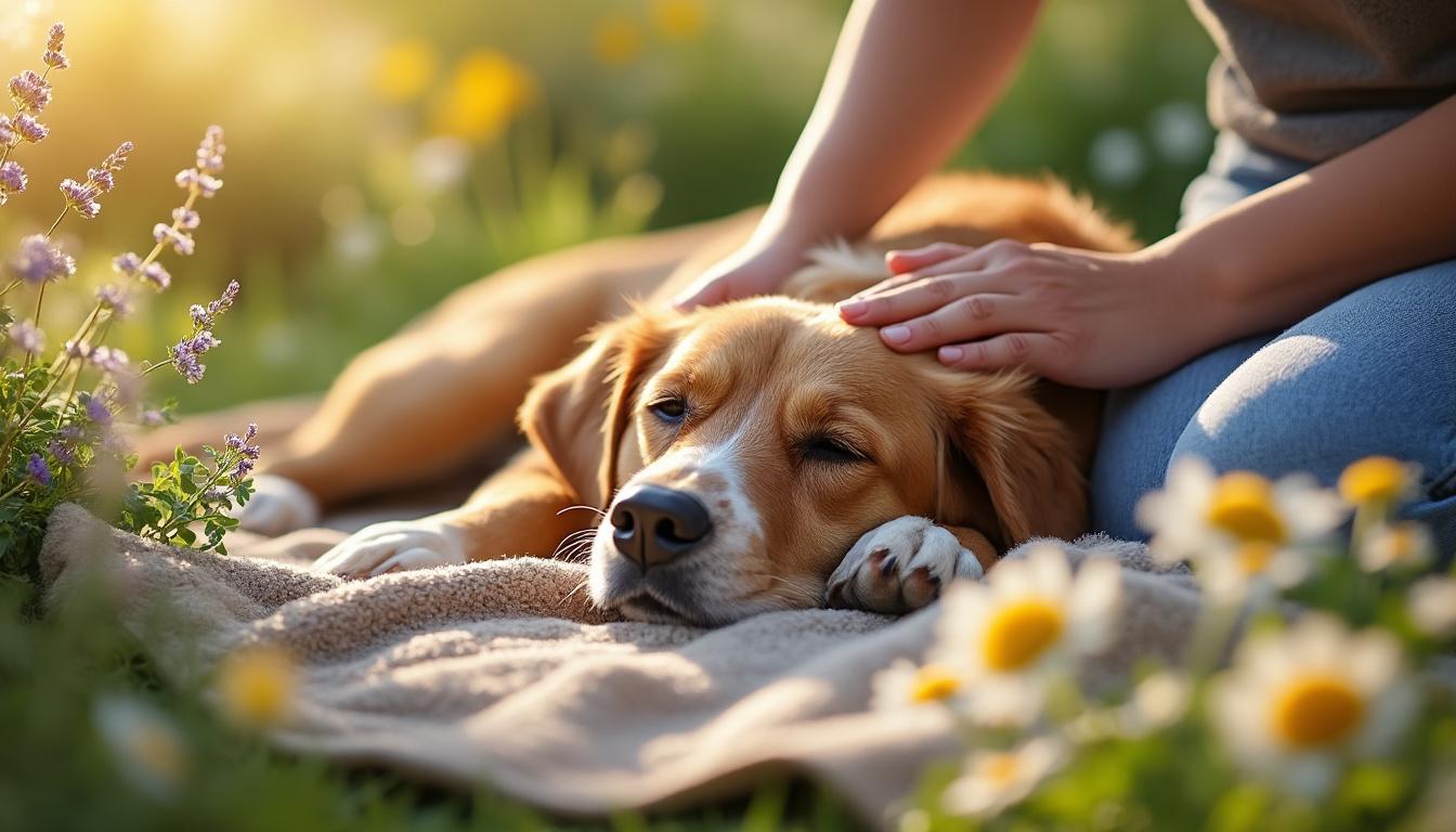 découvrez des méthodes douces et respectueuses pour accompagner votre chien dans ses derniers moments de vie, en privilégiant une approche naturelle et bienveillante.