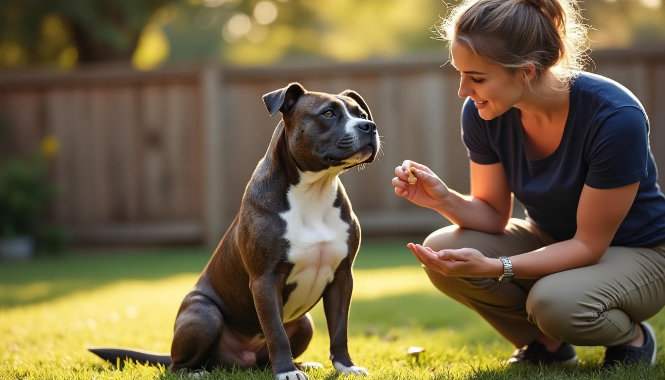 découvrez les meilleures méthodes pour éduquer un staffordshire bull terrier, afin de garantir un chien équilibré, obéissant et heureux.