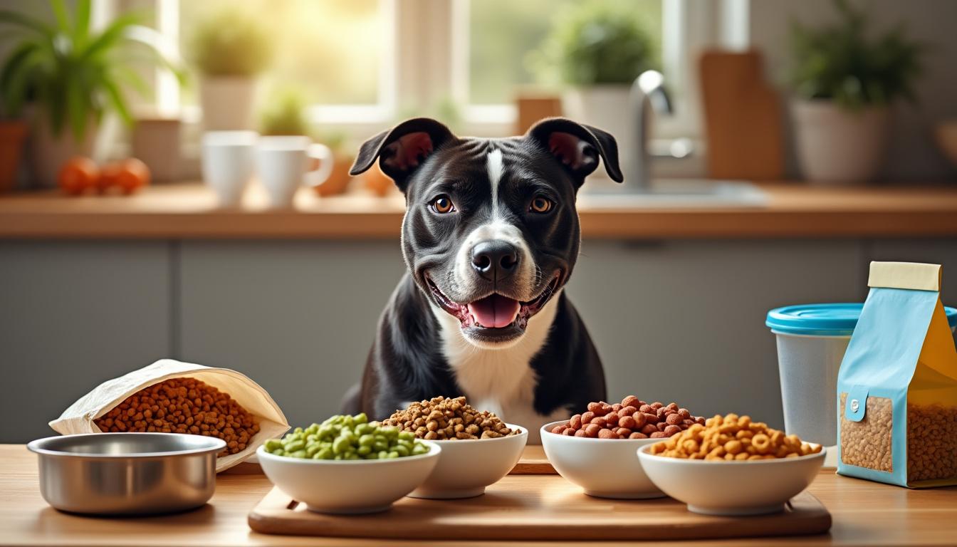 découvrez nos conseils et recommandations pour choisir les meilleures croquettes adaptées à votre staffordshire bull terrier, afin d'assurer sa santé et son bien-être au quotidien.