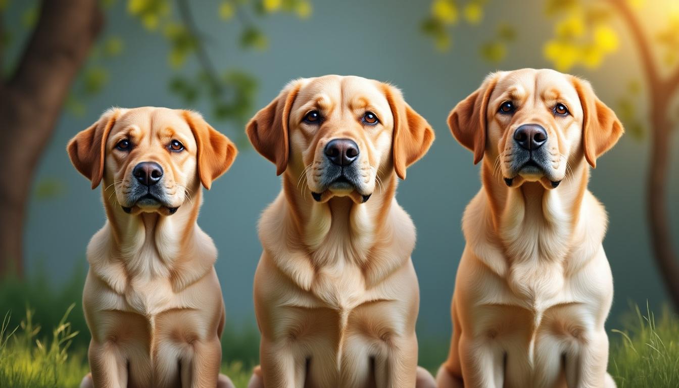 découvrez le poids moyen d'un labrador et comment il varie selon l'âge et la taille de votre chien. guide complet pour bien connaître le développement de votre labrador.