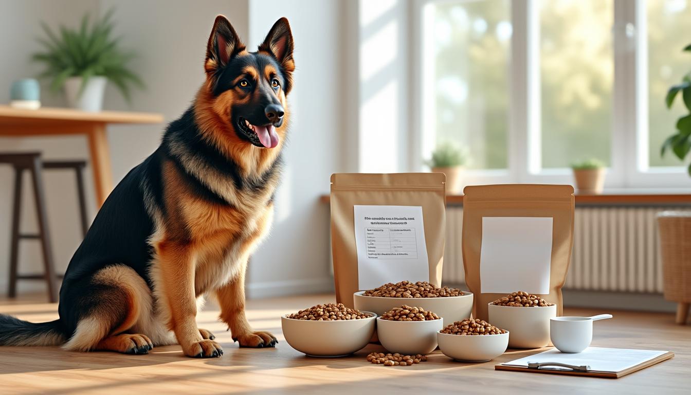 découvrez notre guide complet pour choisir les meilleures croquettes adaptées aux besoins spécifiques de votre berger allemand, garantissant santé et bien-être à votre chien.