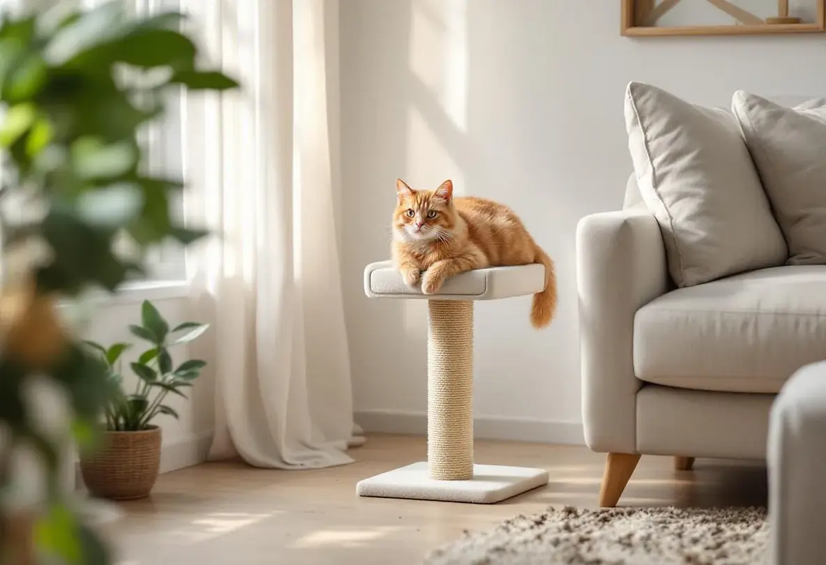 Adieu les arbres à chat encombrants : ce modèle compact à 12 € en promo chez E.Leclerc sauve les petits salons
