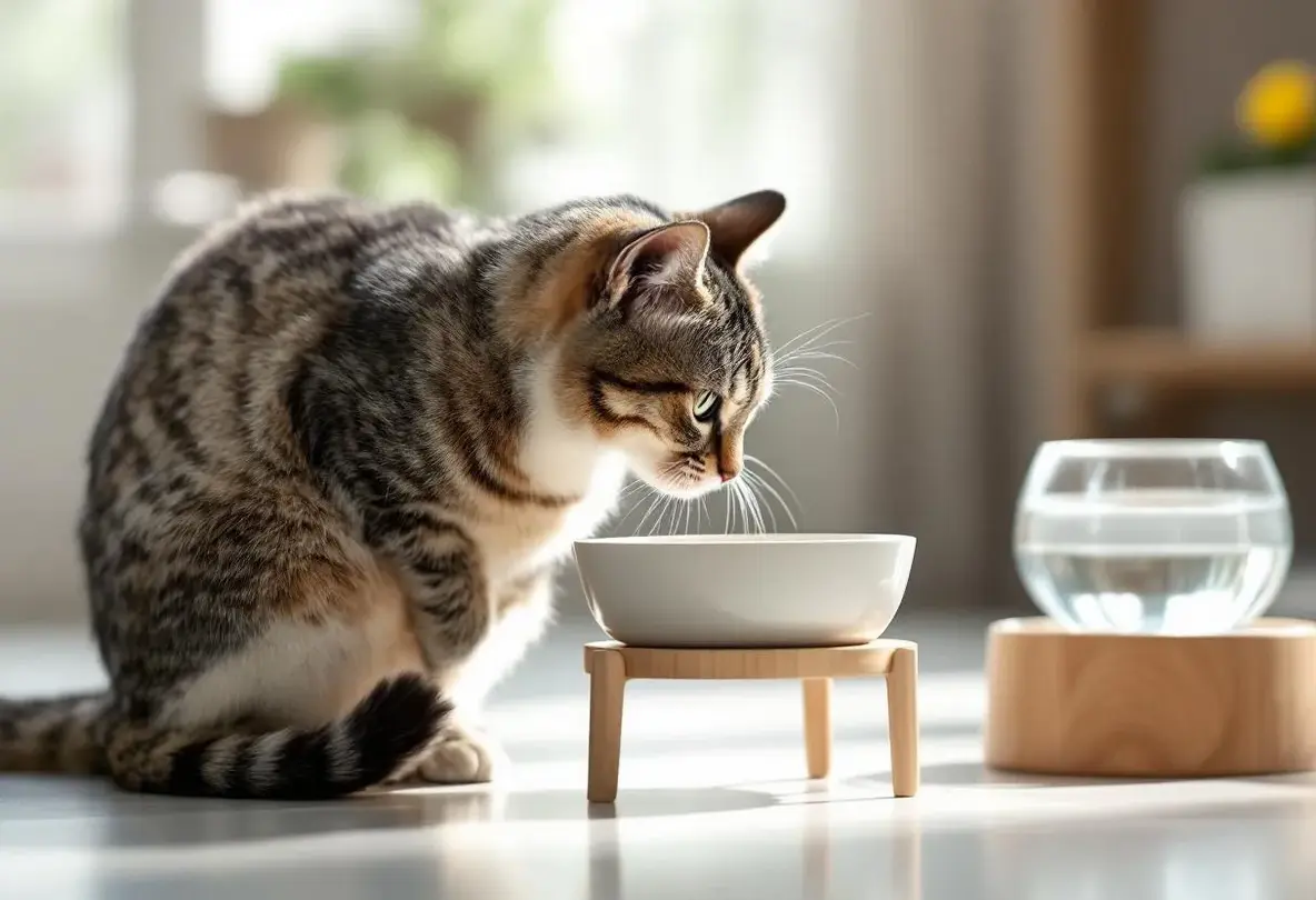 Gamelle, emplacement, hauteur : ce qui change vraiment la façon dont votre chat mange