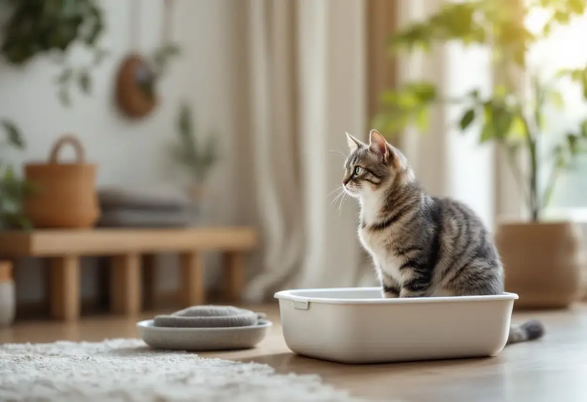 Litière du chat : ne refaites plus cette erreur d'emplacement qui le rend nerveux et malpropre
