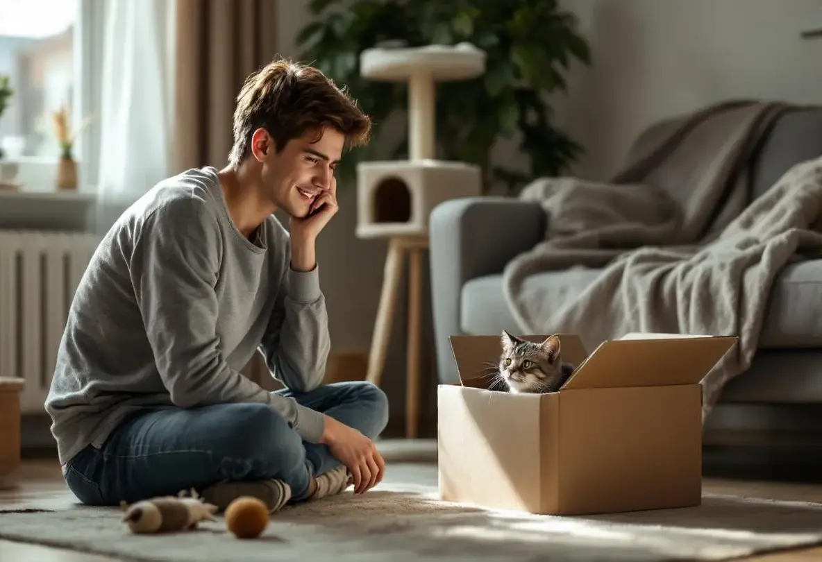 Mon chat ne joue plus et s’isole : comment l’aider à retrouver le moral à la maison ?