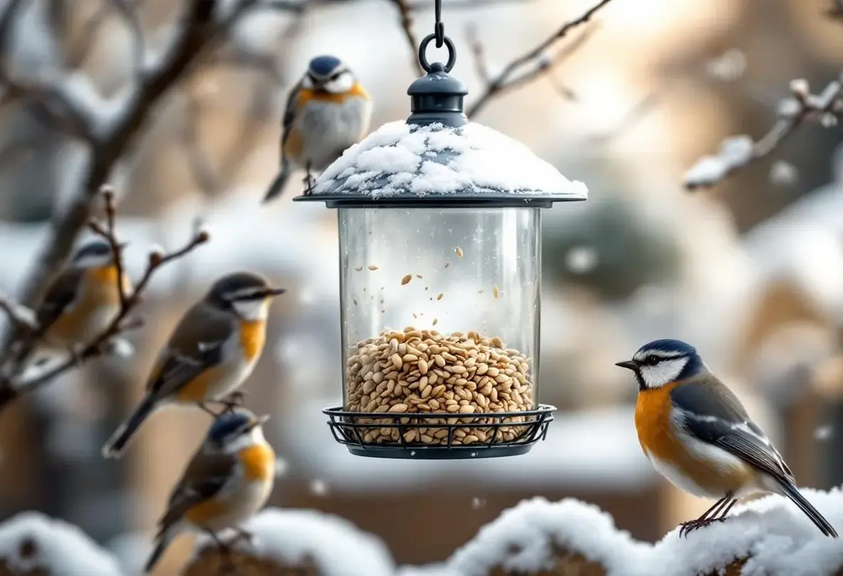 Oiseaux du jardin en hiver : cette erreur fréquente avec la mangeoire peut les tuer sans que vous vous en rendiez compte