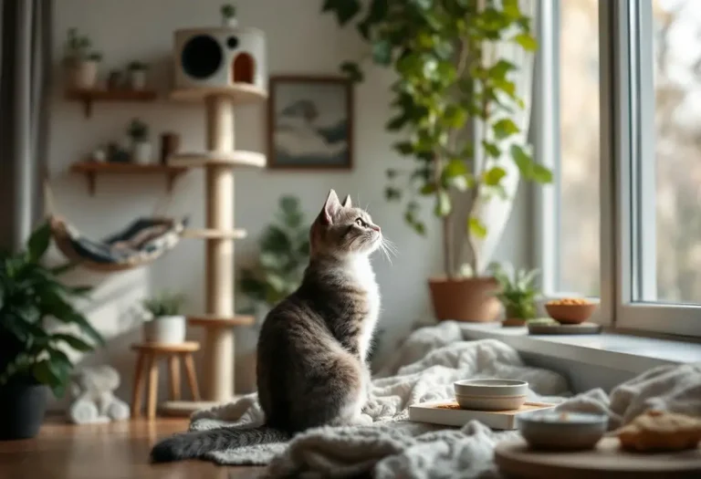 Quand votre chat passe ses journées seul : comment l’aider à rester heureux malgré vos absences ?