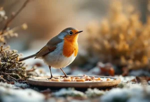 Rouges-gorges : ces deux aliments tout simples au jardin cet hiver les font revenir encore et encore chez vous