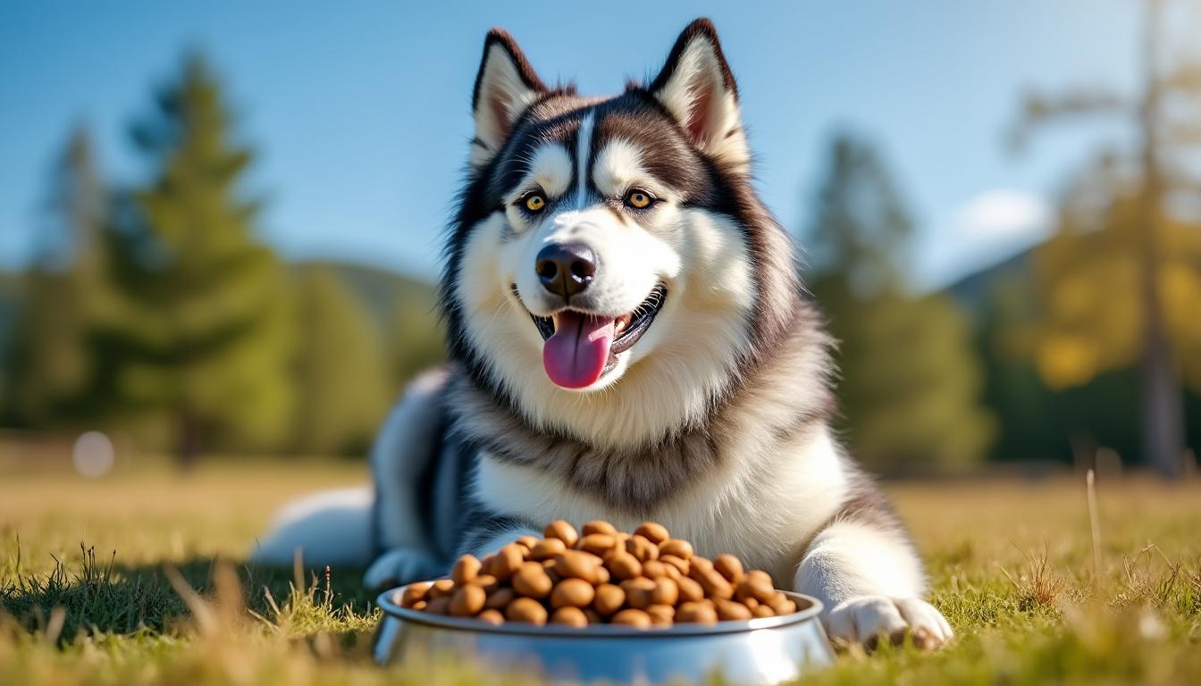 découvrez notre guide complet pour choisir les meilleures croquettes adaptées à votre husky et assurer une alimentation saine et équilibrée à votre chien.