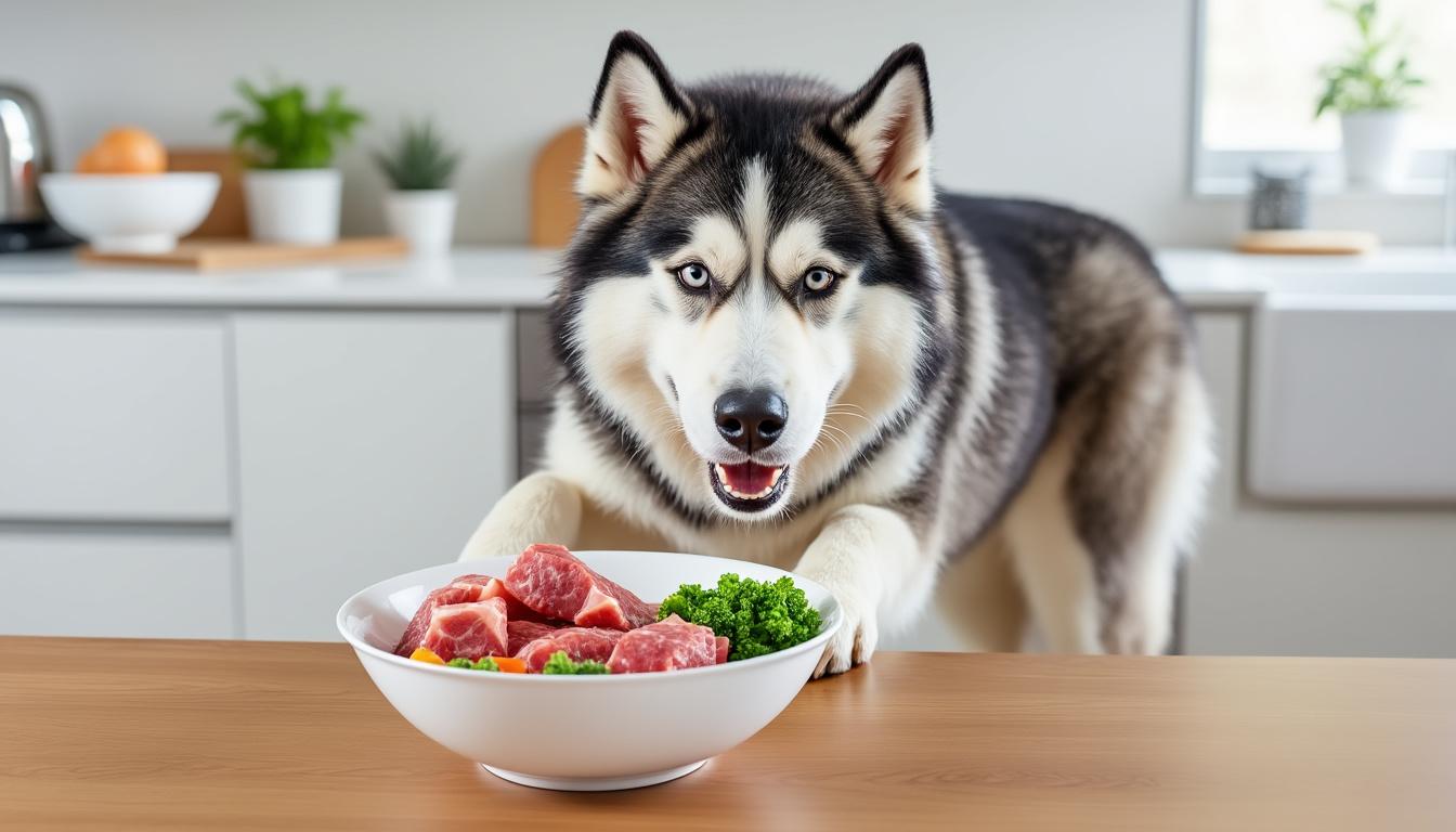 découvrez notre guide complet pour choisir les meilleures croquettes adaptées à votre husky et lui offrir une alimentation saine et équilibrée.