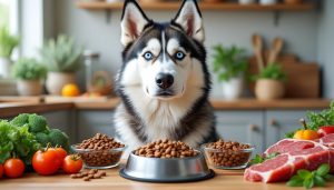 découvrez notre guide complet pour choisir les meilleures croquettes adaptées à votre husky et assurer une alimentation équilibrée et saine à votre chien.