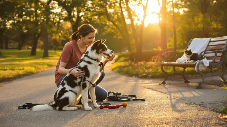 border collie croisé berger australien