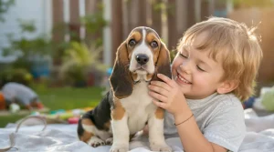 chiot basset basset hound caractère bebe