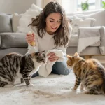 comment punir un chat qui attaque un autre chat