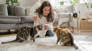 comment punir un chat qui attaque un autre chat