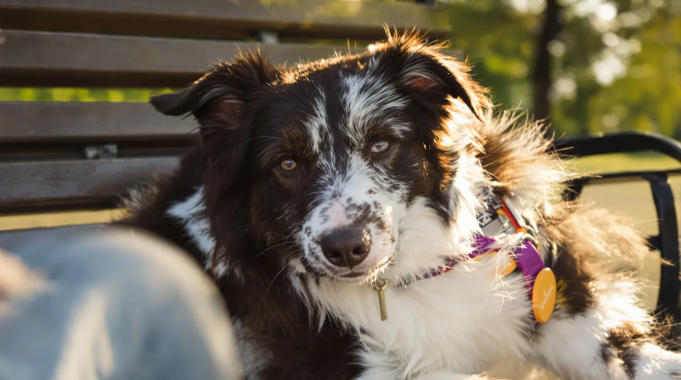 à quel âge un border collie se calme