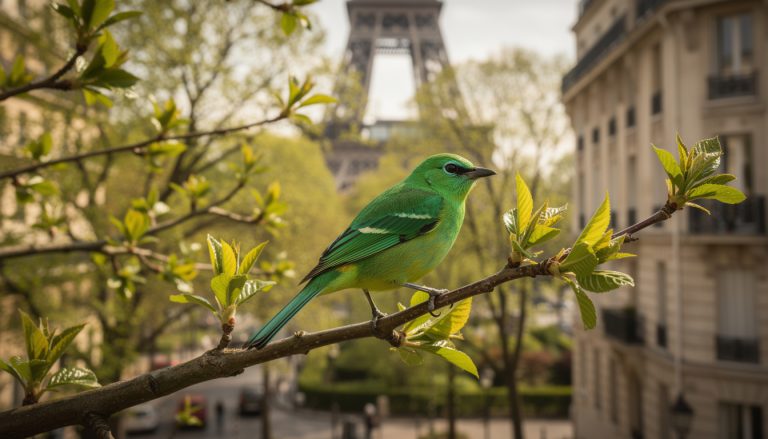 découvrez oiseau vert paris, un havre de nature en plein cœur de la ville, où verdure et sérénité vous attendent pour une pause ressourçante loin du tumulte urbain.
