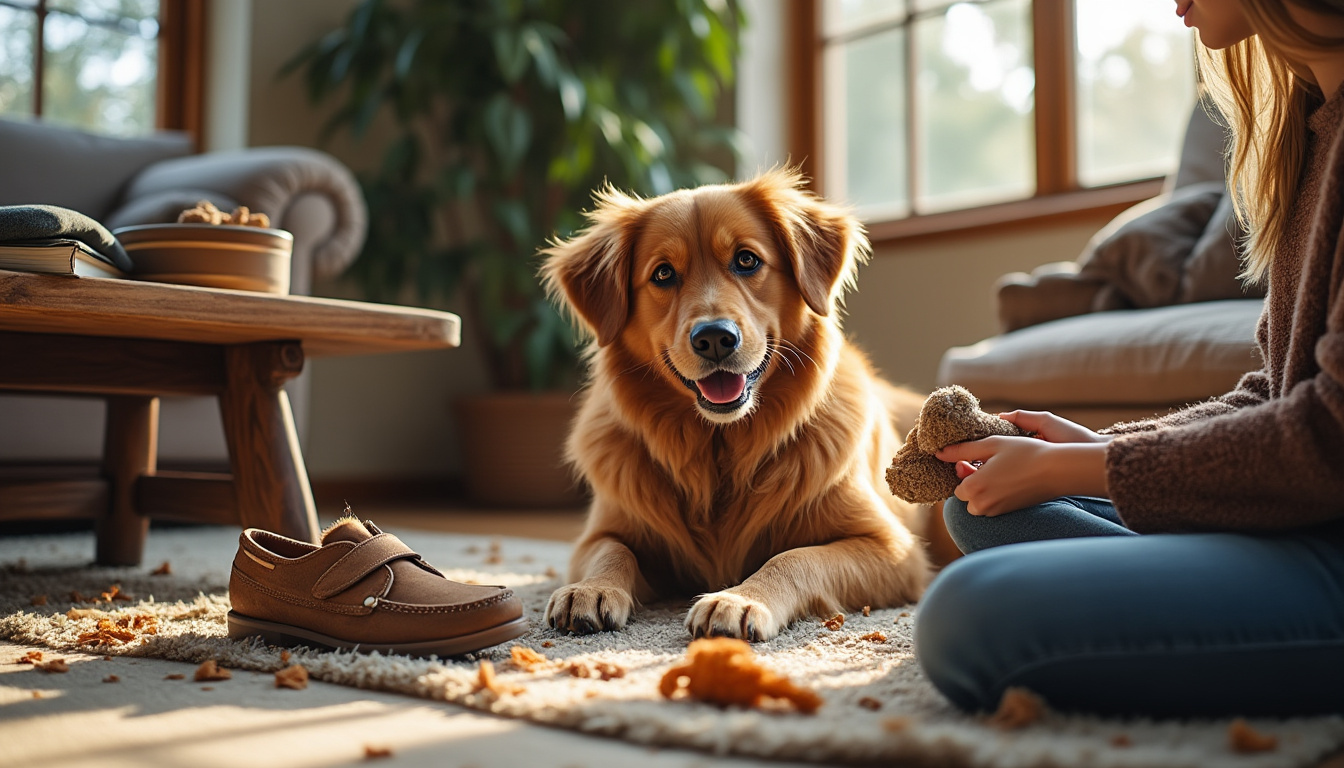 découvrez jusqu'à quel âge un chien peut continuer à détruire et apprenez des méthodes efficaces pour gérer et réduire ce comportement destructeur.
