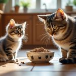 découvrez pourquoi votre chat mange les croquettes du chaton et apprenez des astuces efficaces pour gérer ce comportement et assurer une alimentation équilibrée pour vos deux chats.