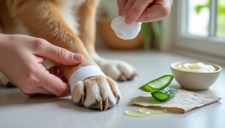 découvrez les gestes essentiels à adopter lorsque le coussinet de votre chien est arraché et apprenez des méthodes efficaces pour favoriser sa cicatrisation et sa repousse rapidement.