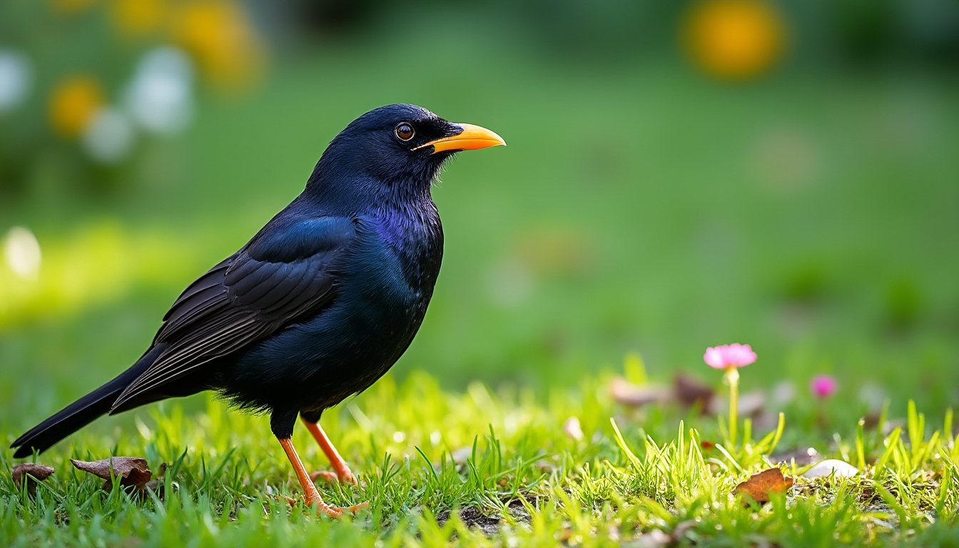 découvrez la signification de l’oiseau noir au bec orange, son symbolisme et les interprétations liées à cette créature fascinante dans différentes cultures.